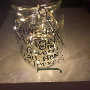 Solar light mason jar
